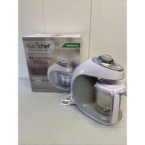 NutriChef Baby Food Maker Puree Food Processor, Blender, and Steamer